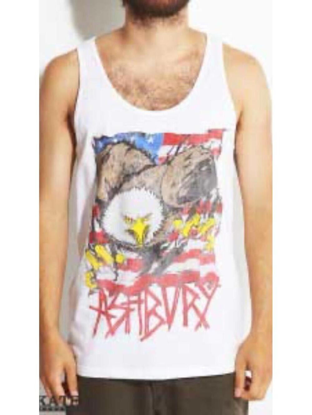 Ashbury Eagle Men’s Tank Top Sz Vintage Look